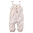 Baby Girl Carter's Crinkle Gauze Jumpsuit, Size: 24 Months, White