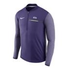 Men's Nike Tcu Horned Frogs Coach Pullover, Size: Xxl, Purple
