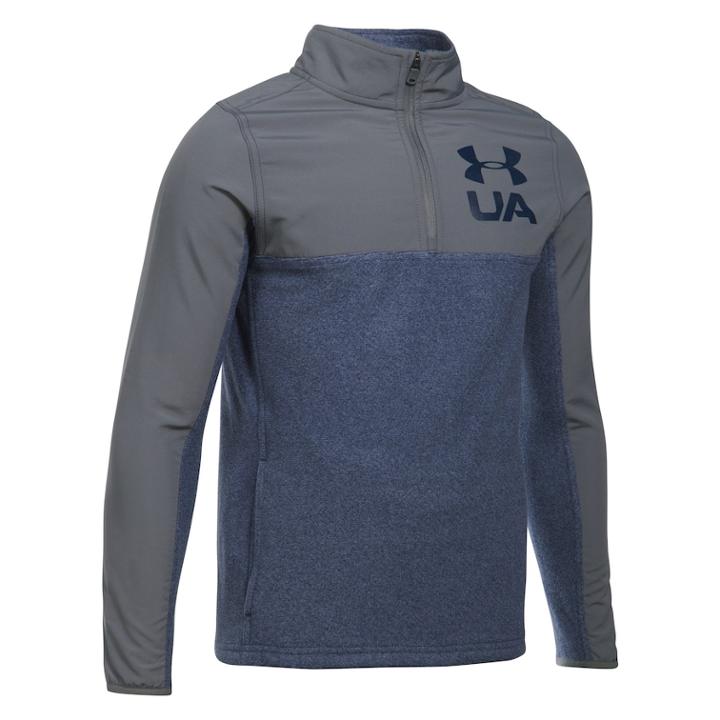 Boys 8-20 Under Armour 1/4-zip Pullover, Size: Xl, Blue (navy)