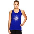 Women's Gaiam Fiona Yoga Graphic Tank, Size: Small, Natural