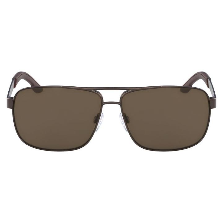 Men's Columbia Trail's Edge Navigator Sunglasses, Brown