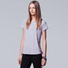 Women's Simply Vera Vera Wang Essential Floral Tee, Size: Large, Brt Purple