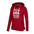 Women's Adidas Indiana Hoosiers Banner Hoodie, Size: Large, Red