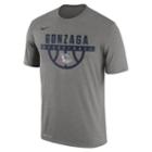 Men's Nike Gonzaga Bulldogs Dri-fit Basketball Tee, Size: Xxl, Orange