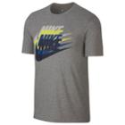 Men's Nike Retro Logo Tee, Size: Large, Grey