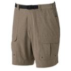 Men's Croft & Barrow&reg; Classic-fit Belted Performance Cargo Shorts, Size: 36, Med Brown
