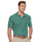 Big & Tall Croft & Barrow&reg; Classic-fit Easy-care Performance Pique Polo, Men's, Size: Xl Tall, Turquoise/blue (turq/aqua)