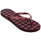 Flip, Women's South Carolina Gamecocks Flops, Girl's, Size: Xl, Med Red