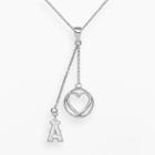 Los Angeles Angels Of Anaheim Beloved Sterling Silver Linear Pendant, Women's, Size: 18, Grey