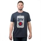 Big & Tall Fifth Sun Miller Lite Beer Can Graphic Tee, Men's, Size: 3xl Tall, Blue (navy)