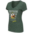 Women's Oregon Ducks Delorean Tee, Size: Large, Dark Green