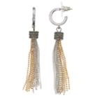 Simply Vera Vera Wang Two Tone Chain Tassel Drop Earrings, Women's, Multicolor