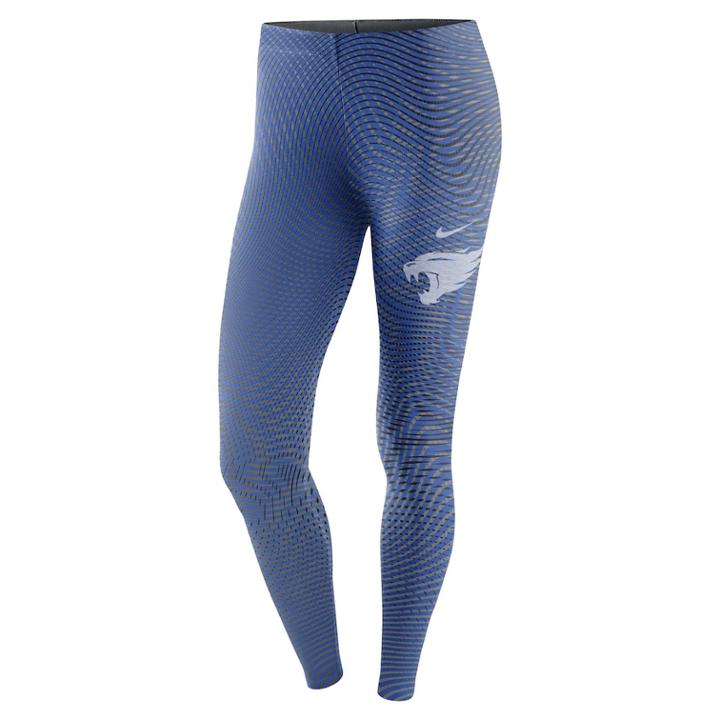Women's Nike Kentucky Wildcats Legacy Running Tights, Size: Xxl, Blue