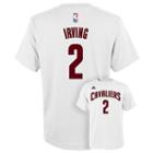 Boys 8-20 Adidas Cleveland Cavaliers Kyrie Irving Player Tee, Boy's, Size: L(14/16), White