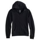 Girls 7-16 & Plus Size So&reg; Zip-up Hoodie, Size: 14, Black