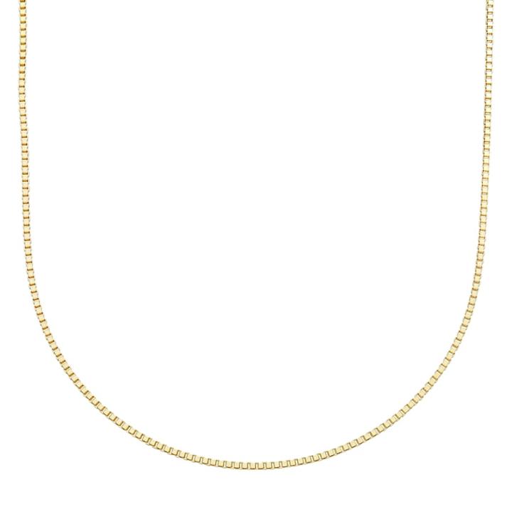 Primavera 24k Gold Over Silver Box Chain Necklace, Women's, Size: 24, Multicolor