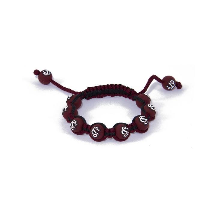 South Carolina Gamecocks Bead Bracelet, Girl's, Multicolor