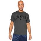 Big & Tall Champion Logo Graphic Tee, Men's, Size: 4xlt, Dark Grey