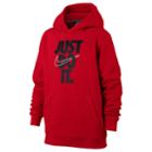 Boys 8-20 Nike Graphic Pull-over Hoodie, Size: Medium, Dark Pink