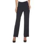 Women's Croft & Barrow&reg; Hollywood Straight-leg Dress Pants, Size: 14 T/l, Blue