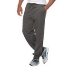 Big & Tall Tek Gear&reg; Soft Fleece Jogger Pants, Men's, Size: 4xb, Light Grey