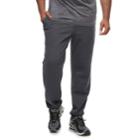 Big & Tall Tek Gear&reg; Regular-fit Ultrasoft Fleece Jogger Pants, Men's, Size: 3xb, Dark Grey