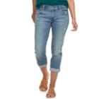Petite Sonoma Goods For Life&trade; Slim Boyfriend Jeans, Women's, Size: 6 Petite, Med Blue