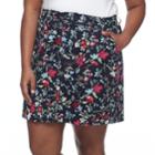 Plus Size Croft & Barrow&reg; Twill Skort, Women's, Size: 22 W, Dark Blue