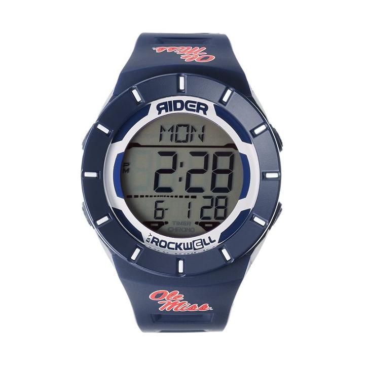 Rockwell Ole Miss Rebels Coliseum Chronograph Watch - Men, Navy