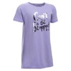 Girls 7-16 Under Armour Can't Be Stopped Foiled Graphic Tee, Size: Xl, White Oth