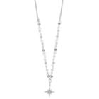 Lc Lauren Conrad Beaded Star Pendant Necklace, Women's, Blue