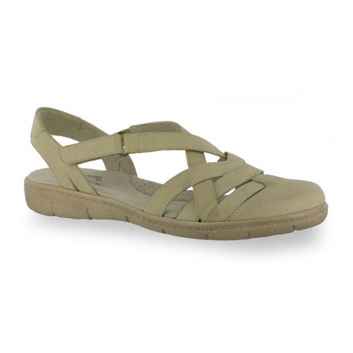 Easy Street Garrett Women's Sandals, Size: Medium (9), Lt Beige