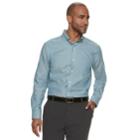 Men's Croft & Barrow&reg; Classic-fit Easy-care Button-down Shirt, Size: Xxl, Med Blue