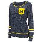 Women's Campus Heritage Michigan Wolverines Homies Tee, Size: Small, Dark Blue