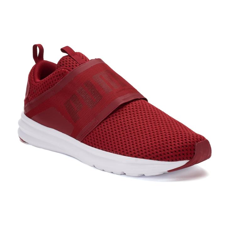 Puma Enzo Strap Men's Sneakers, Size: 14, Red
