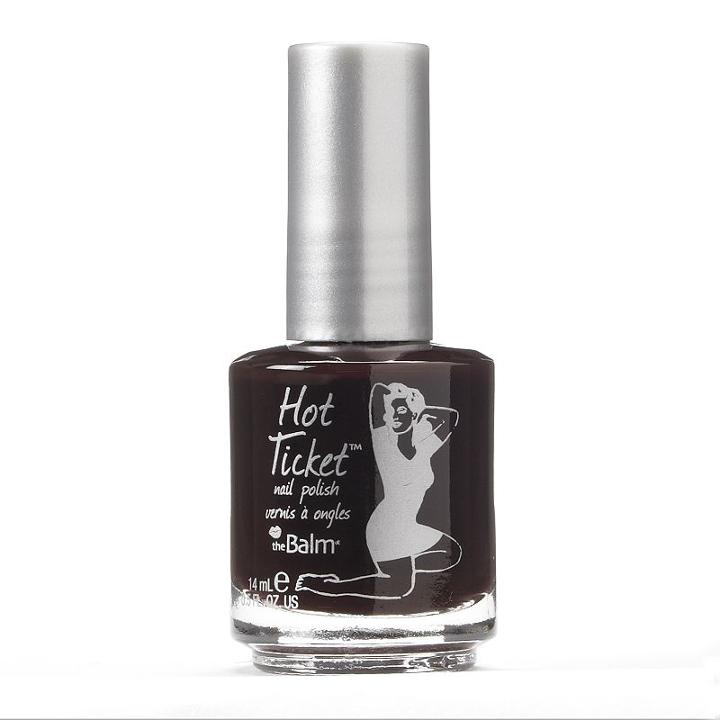 Thebalm Hot Ticket Nail Polish - Oh My Goth, Purple