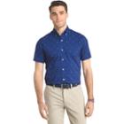 Men's Izod Advantage Classic-fit Stretch Performance Button-down Shirt, Size: Small, Dark Blue