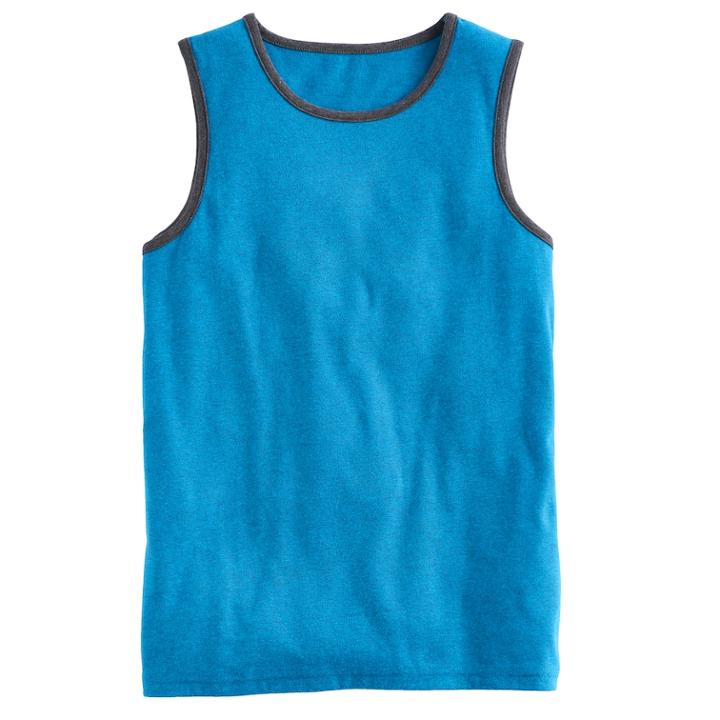Boys 8-20 Urban Pipeline&reg; Ultimate Solid Tank, Size: Large, Med Blue