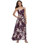 Juniors' Love, Fire Gauze Floral Maxi Dress, Teens, Size: Medium, Purple