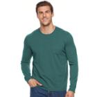 Big & Tall Men's Sonoma Goods For Life&trade; Modern-fit Flexwear Pocket Tee, Size: 3xl Tall, Dark Blue
