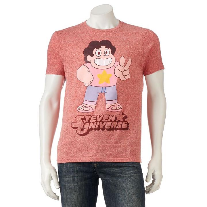 Men's Steven Universe Red Snow Tee, Size: Medium