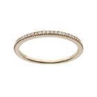 1/10 Carat T.w. Diamond 10k Gold Ring, Women's, Size: 7, White