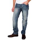 Men's Earl Jean Straight-fit Denim Jeans, Size: 34x32, Blue Other