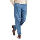 Men's Lee Stain Resist Relaxed-fit Pleated Denim Pants, Size: 33x29, Blue