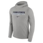 Men's Nike Penn State Nittany Lions Basketball Fleece Hoodie, Size: Small, Grey Other