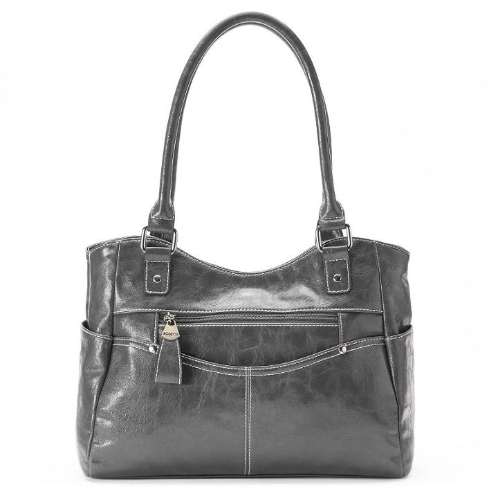 Rosetti Tip Top Satchel, Women's, Grey