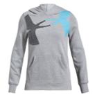 Girls 7-16 Under Armour Rival Fleece Hoodie, Size: Small, Med Grey