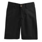 Boys 4-7 Chaps Twill School Uniform Shorts, Boy's, Size: 5, Black