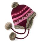 Women's Sijjl Wool Faux-fur Trapper Hat, Multicolor