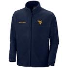 Men's Columbia West Virginia Mountaineers Flanker Ii Full-zip Fleece, Size: Xxl, Brt Blue